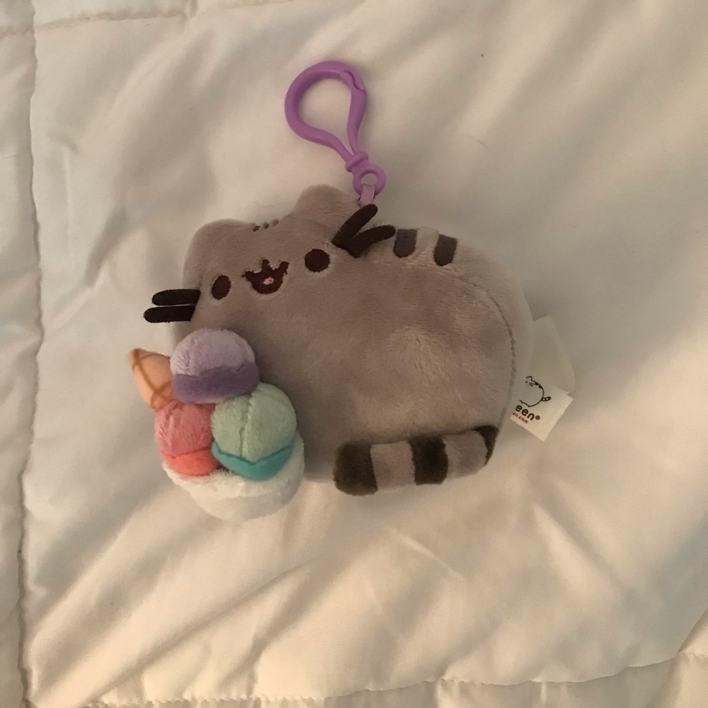 Pusheen ice cream sundae plush